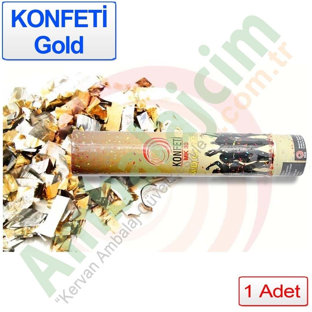 Konfeti 30 Cm GOLD